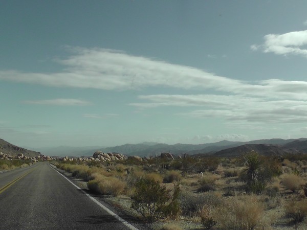 Lots of Wide Open Space on the Road