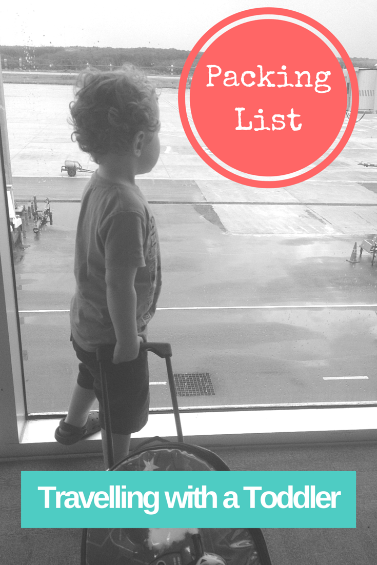 Toddler travel essentials (for a one year old) - Styl'd Grace