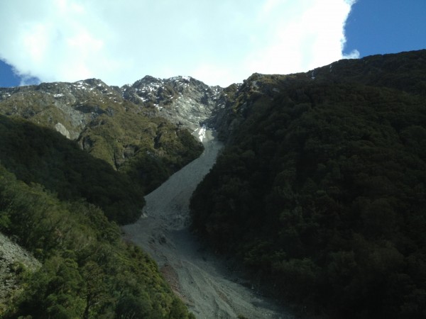 Christchurch to Greymouth Drive, Southern Alps, New Zealand