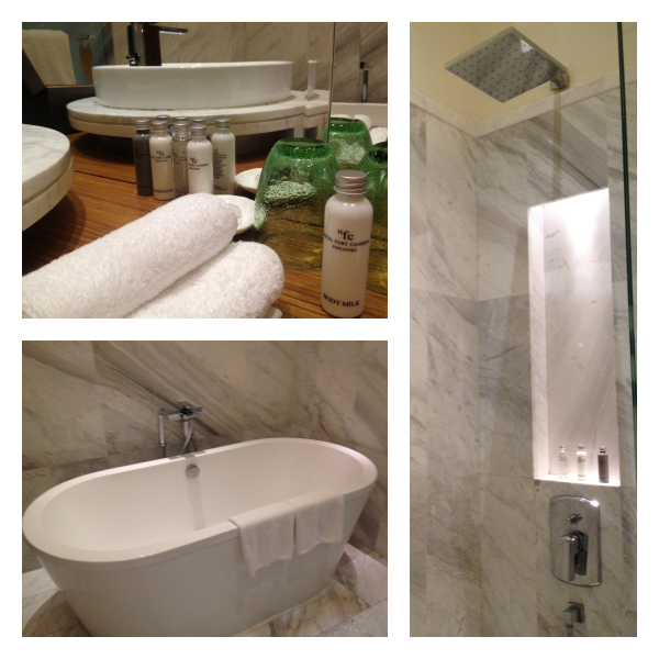 Fort Canning Hotel Singapore Bathroom Collage