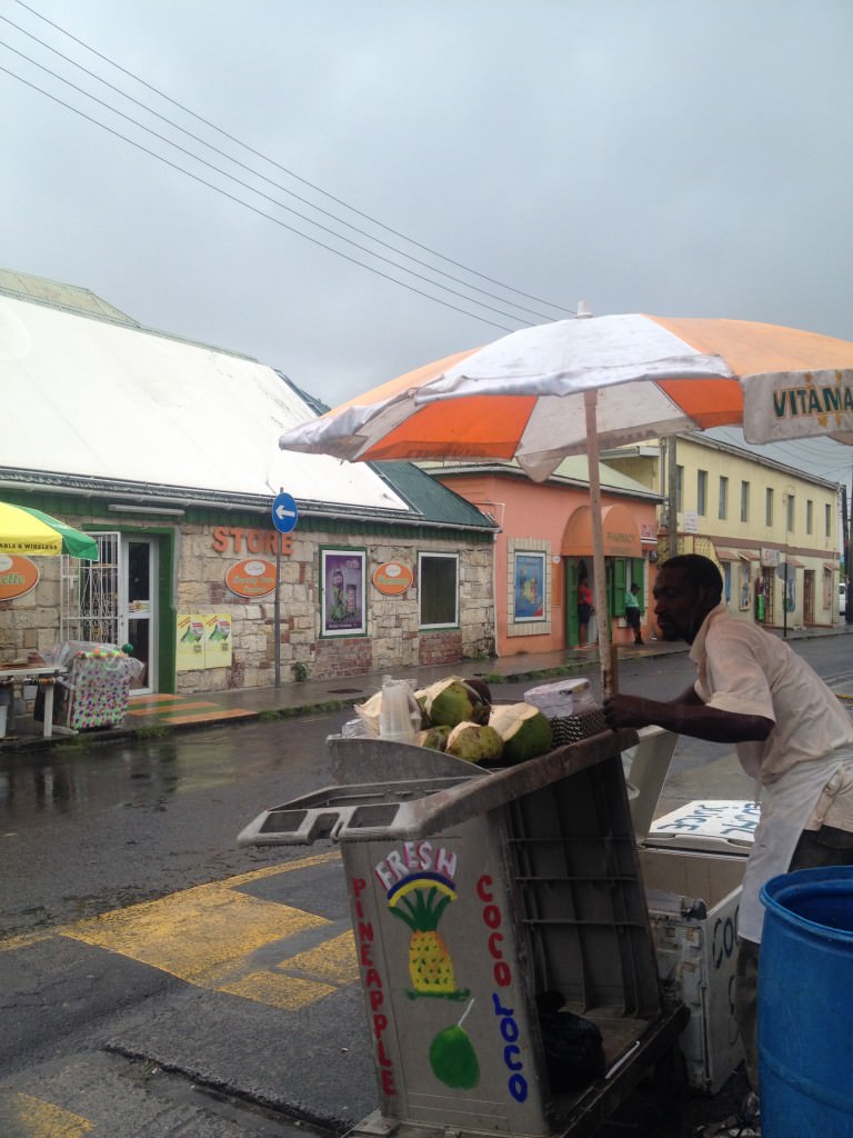 A Rainy Day in Port in Antigua