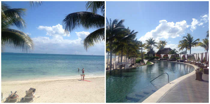 Beach and Pool, Villa del Palmar, Cancun