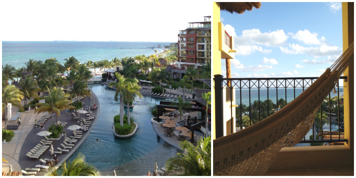 View from Balcony, Villa del Palmar, Cancun