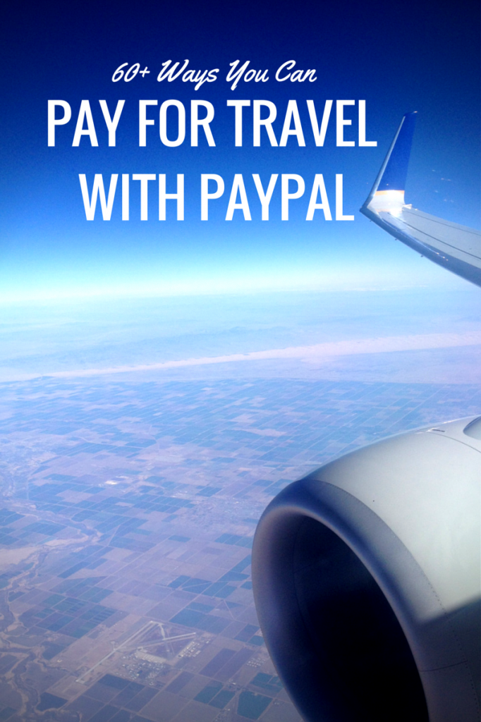 travel sites that take paypal credit