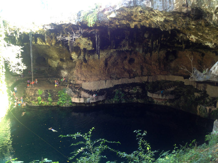 Cenote Zaci, Valladold