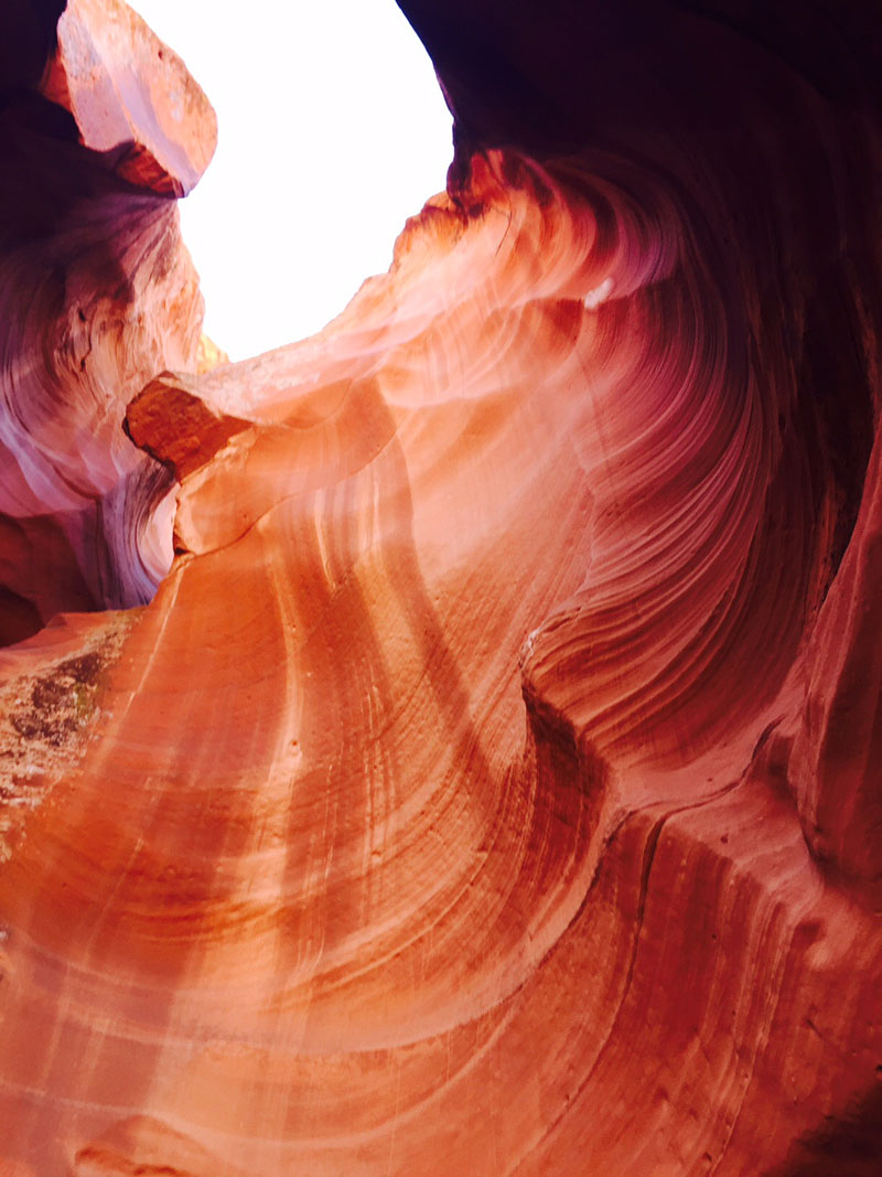 Antelope Canyon, Opening