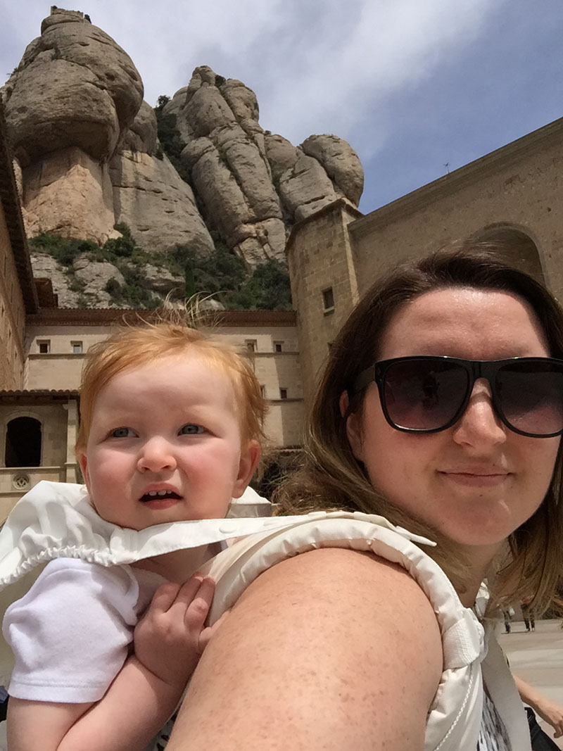 Hazel & Bethaney in Montserrat, Spain