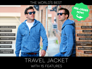 Best Travel Gifts: World's Best travel jacket