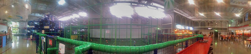 Panorama of Funarium Bangkok Indoor playground