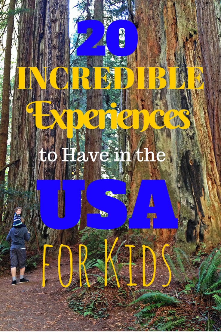 20 Incredible Experiences to Have in the USA for Kids