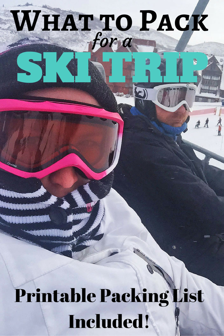 The Complete Ski Trip Packing List + Printable Download