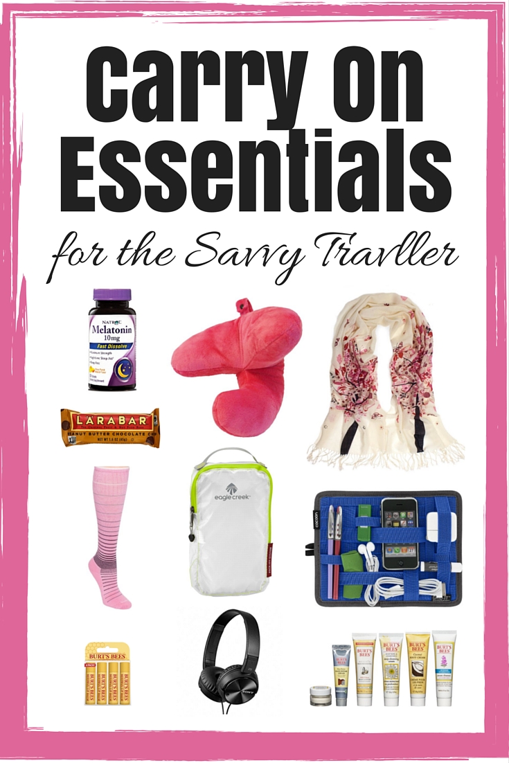 Carry On Essentials for the Savvy Traveller  Packing tips for travel,  Carry on essentials, Carry on bag