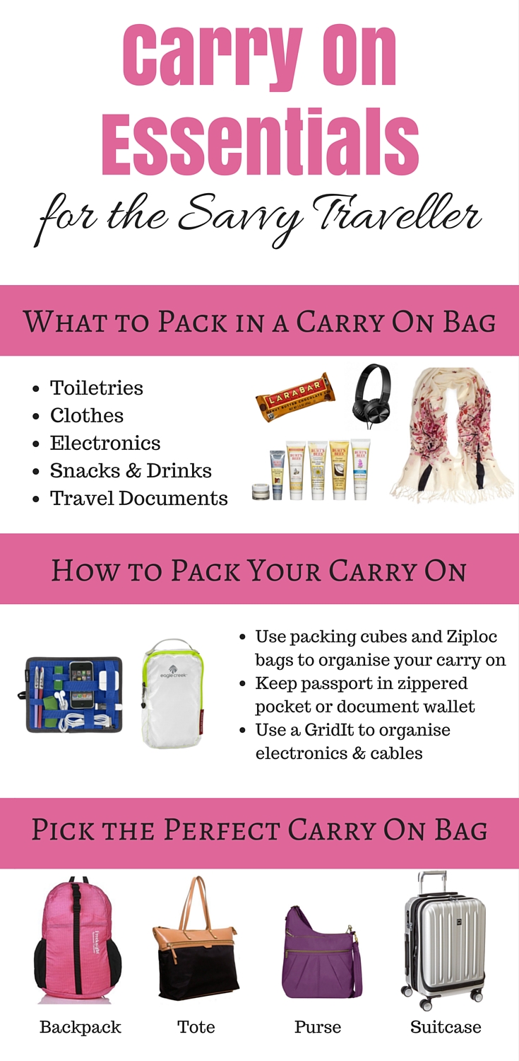 What to Pack in a Carry On Bag