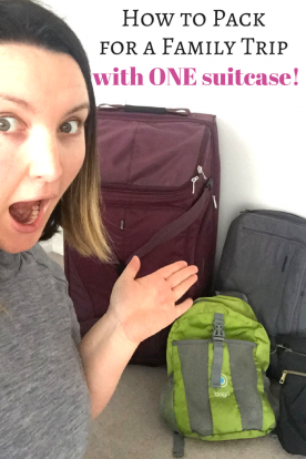 How to Pack for a Family with Just One Suitcase! - Flashpacker Family ...