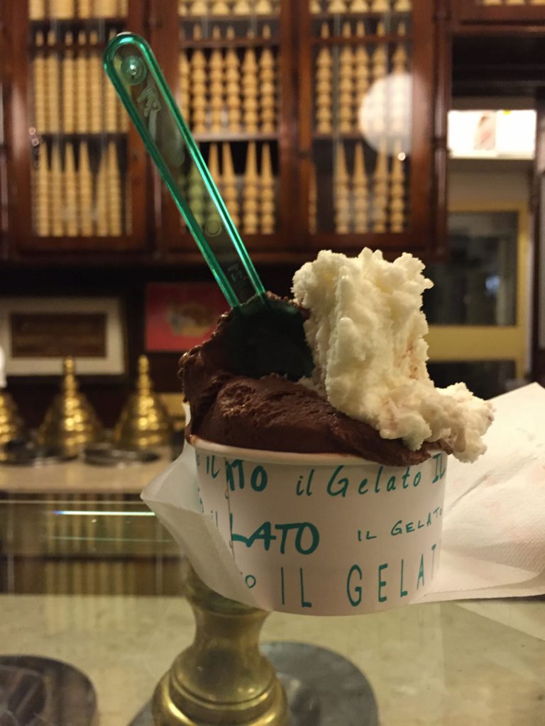 Gelato in the Navigli Canal District, Milan