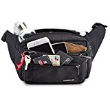 WATERFLY Fanny Pack Waist Bag: 1.5L Lightweight Slim Belt Pouch